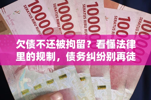 北京欠债不还被拘留？看懂法律里的规制，债务纠纷别再徒劳奔波