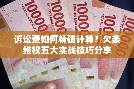 北京诉讼费如何精确计算？欠条维权五大实战技巧分享