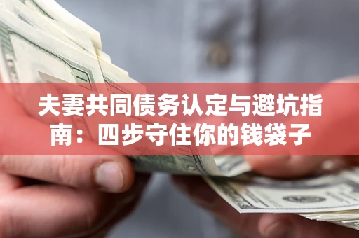 北京夫妻共同债务认定与避坑指南：四步守住你的钱袋子