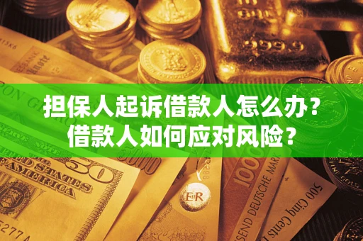 北京担保人起诉借款人怎么办？借款人如何应对风险？