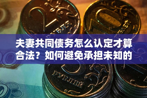 北京夫妻共同债务怎么认定才算合法？如何避免承担未知的债务风险？